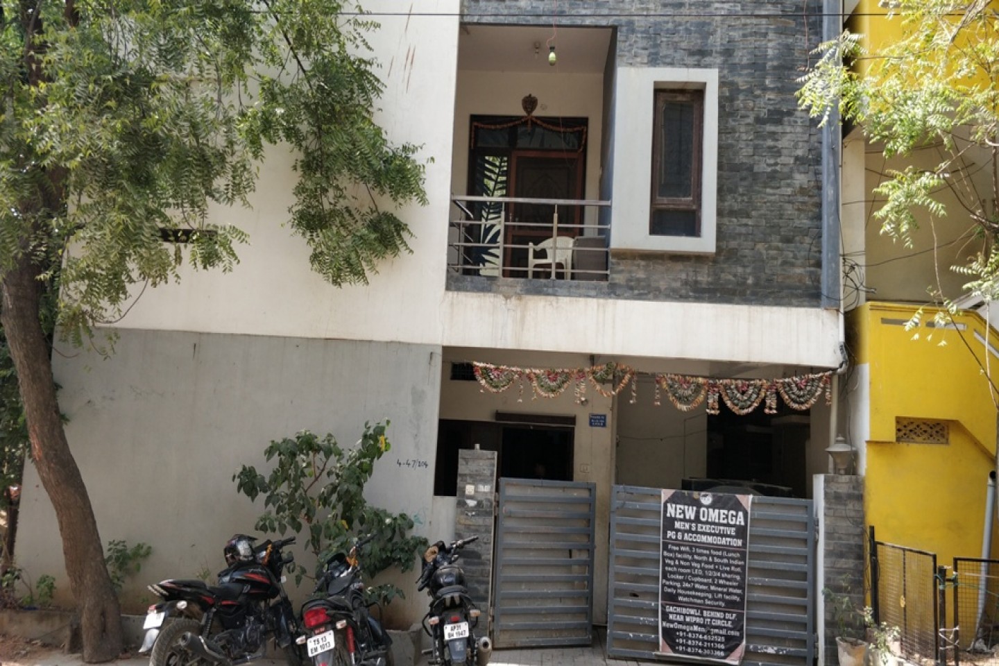 New Omega Executive Mens Hostel in Gachibowli,Find Paying Guest PG Hostels  in Gachibowli, Hyderabad - PGO